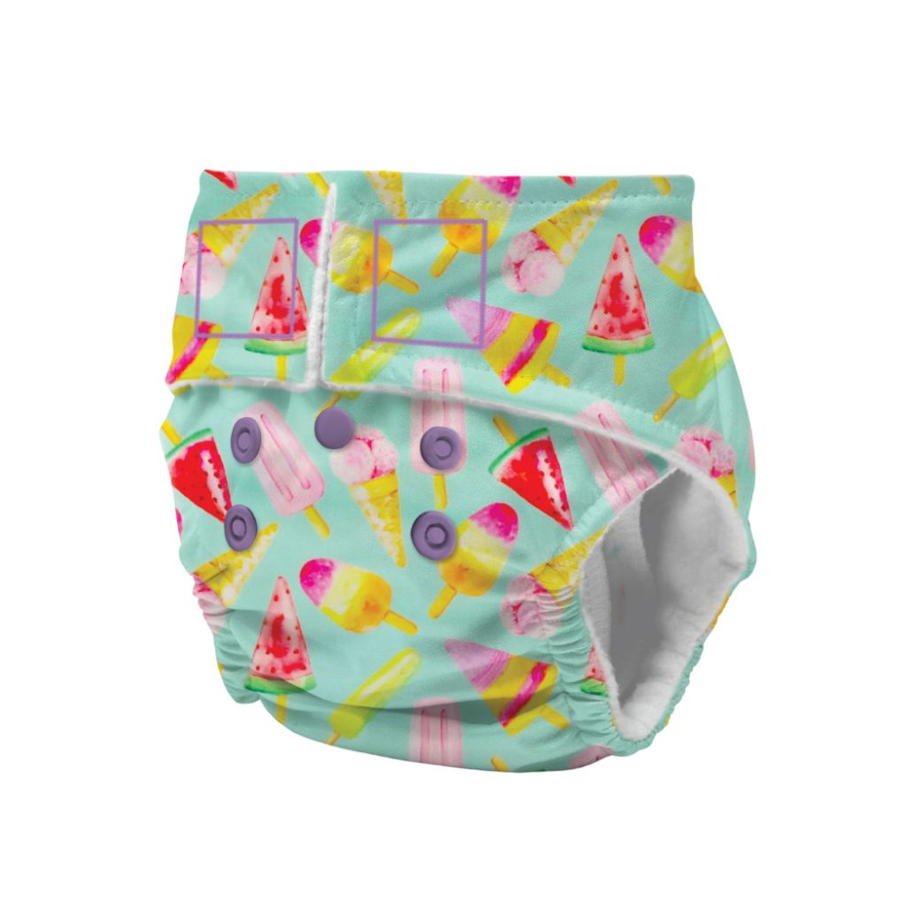 A Toddler Thing Newborn Diaper -  Ice Candy