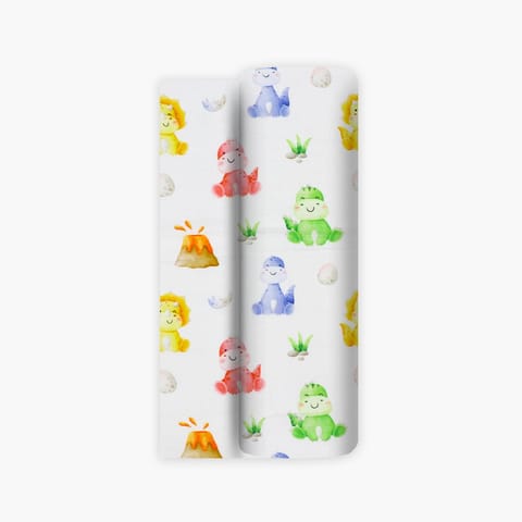 A Toddler Thing Aloe vera Muslin Towel - Barney's Friends