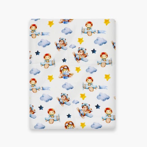 A Toddler Thing Aloe vera Muslin Towel - Bon Voyage