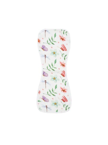 A Toddler Thing Aloe vera Muslin Burp Cloth - Spring Daisy