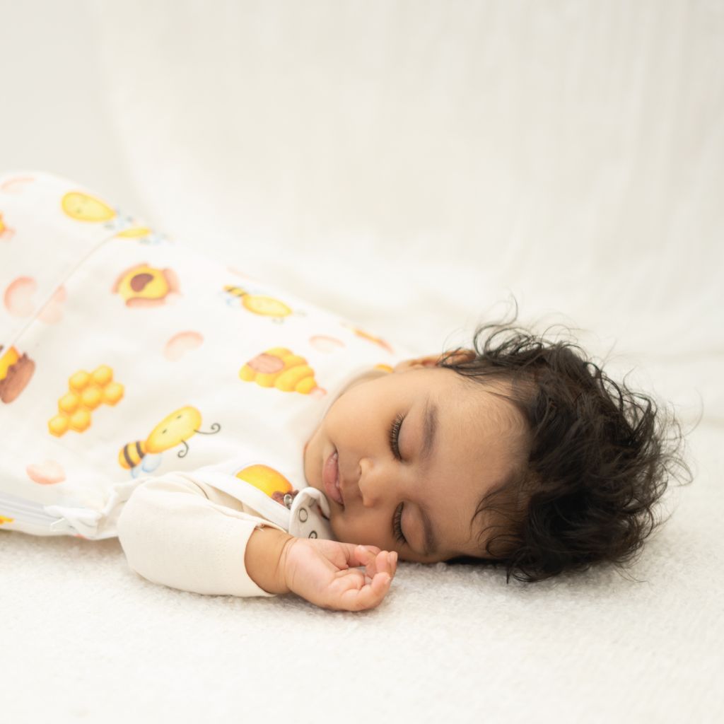 A Toddler Thing Aloe vera Muslin Sleep Bag - Bumble Bee