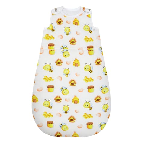 A Toddler Thing Aloe vera Muslin Sleep Bag - Bumble Bee