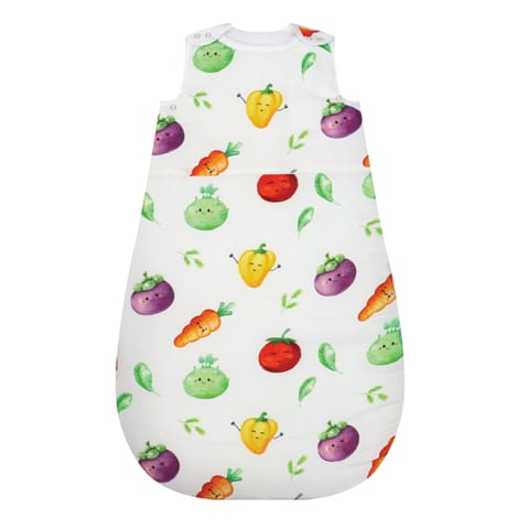 A Toddler Thing Aloe vera Muslin Sleep Bag - Veggie Delight