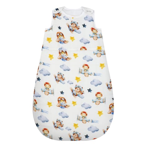 A Toddler Thing Aloe vera Muslin Sleep Bag - Bon Voyage