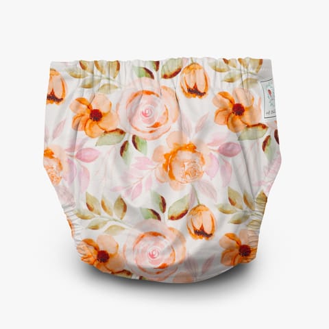 A Toddler Thing Newborn Diaper -  Orange Blossom