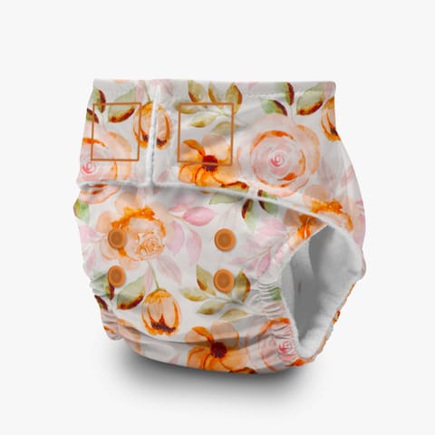 A Toddler Thing Newborn Diaper -  Orange Blossom