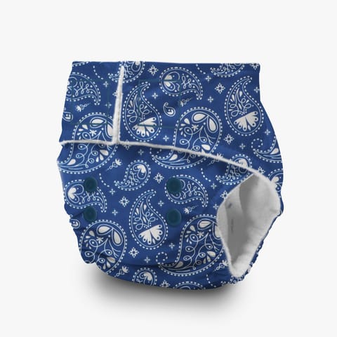 A Toddler Thing Newborn Diaper -  Indigo