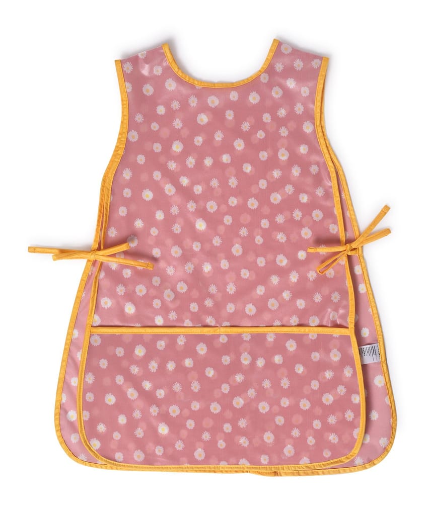 Mi Arcus Sweet Spring Coverall kids Apron Bib- Peach