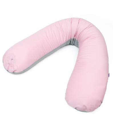 Mi Arcus Cotton Maternity Pregnancy Pillow (Pink) (Free Size)