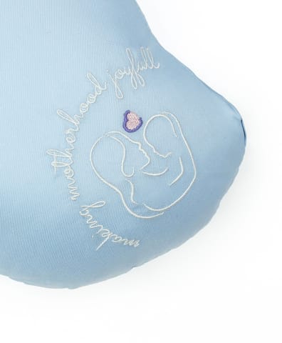 Mi Arcus C Cushion Woven Pregnancy Pillow (Sky)