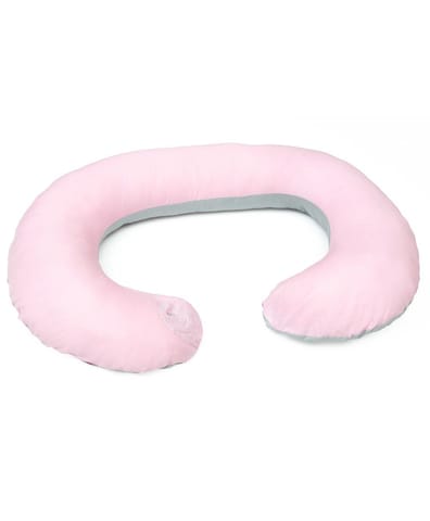 Mi Arcus C Cushion Woven Pregnancy Pillow (Pink)