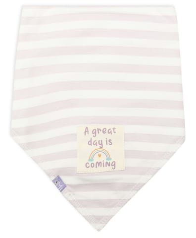 Mi Arcus Triangle Bibs for Kids Washable Pack Of 2(0-12 Months)