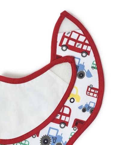 Mi Arcus Weaning Feeding Bib for 6 Months plus Kids Pack of 2