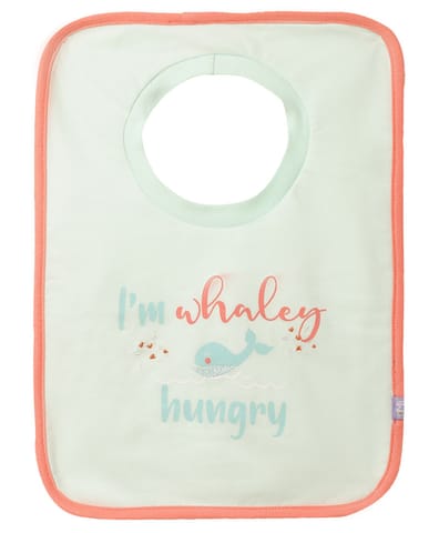 Mi Arcus Cotton Printed Feeding Bib Set for Kids Newborn Pack of 2