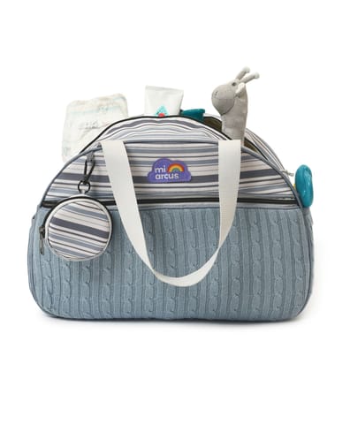 Mi Arcus Multipurpose Polyester Diaper Bag with Changing Mat for kids/New Born