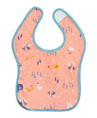 Mi Arcus Printed  Weaning Bibs for 3-6 Months Kids Pack of 2