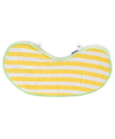 Mi Arcus Cotton Striper Printed Muslin Reversible Burpy Bib for Kids