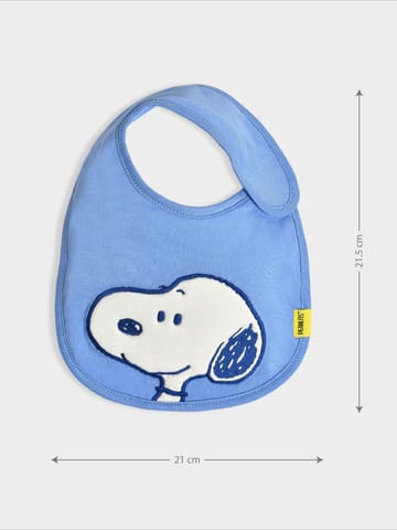 Mi Arcus Peanuts Snoopy Printed Bibs for Kids Pack of 3