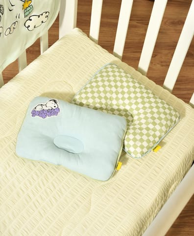 Mi Arcus Peanuts Snoopy Printed Baby Pillow Pack of 2