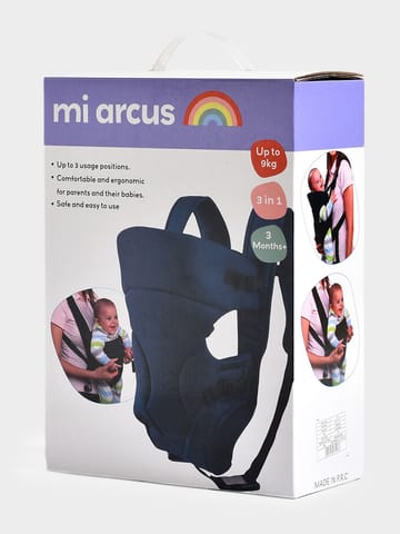 Mi Arcus Solid Navy Blue Hip Seat Baby Carrier