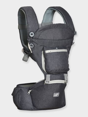 Mi Arcus Solid Grey Hip Seat Baby Carrier