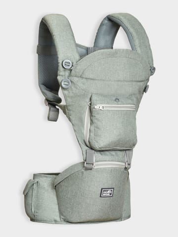 Mi Arcus Solid Green Hip Seat Baby Carrier