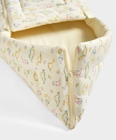 Mi Arcus Cotton Printed Cream Baby Nest