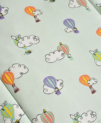 Mi Arcus Cotton Peanuts Snoopy Printed Baby Nest