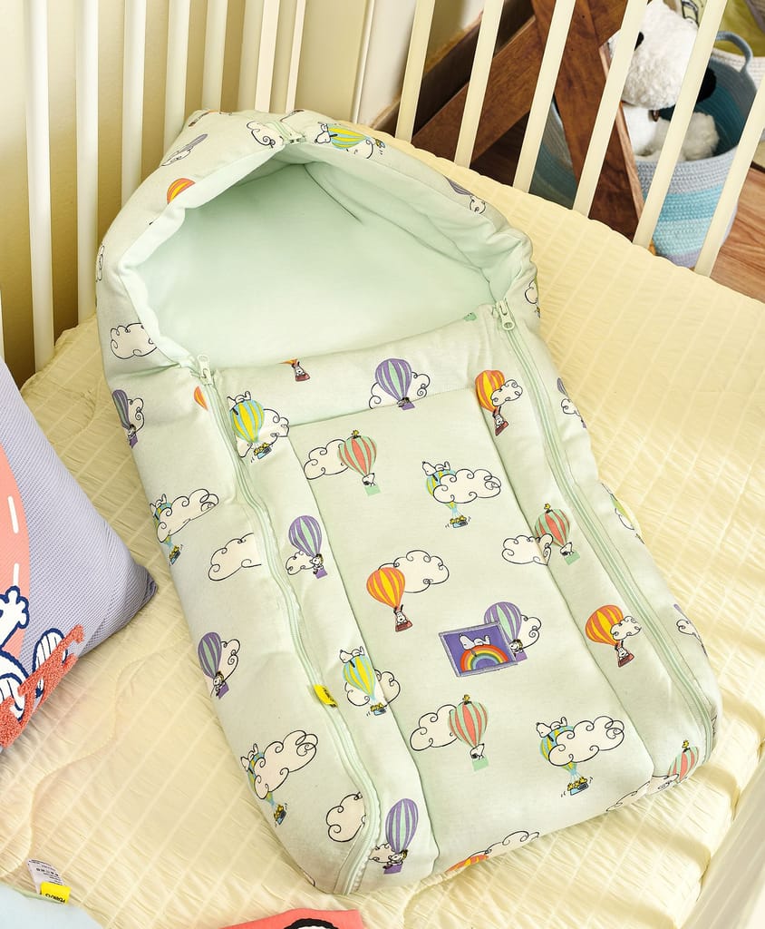 Mi Arcus Cotton Peanuts Snoopy Printed Baby Nest