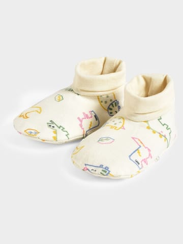 Mi Arcus Cotton Printed Cap Mittens and Booties Set for Kids