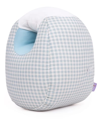 Mi Arcus Breast and Bottle Feeding Pillow for New Born Babies Infant  Nursing Feeding Pillow Blue Color