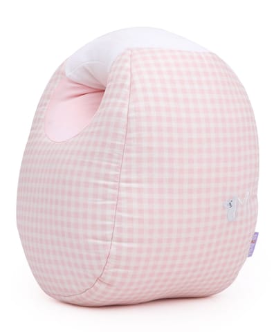 Mi Arcus Breast and Bottle Feeding Pillow for New Born Babies Infant  Nursing Feeding Pillow Pink Color