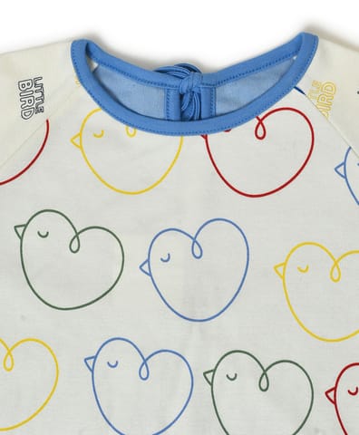 Mi Arcus Printed Apron Bib For 1-2 Years Kids