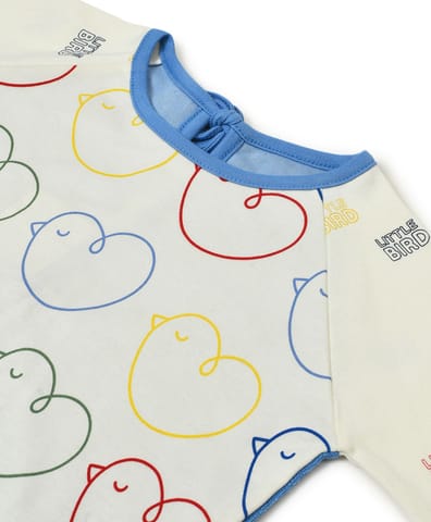 Mi Arcus Printed Apron Bib For 1-2 Years Kids