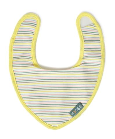 Mi Arcus Cotton Printed Drool Knitted Feeding Bib for Kids Newborn Pack of 3 for 0-6 Months