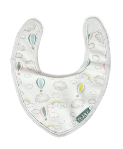 Mi Arcus Cotton Printed Drool Knitted Feeding Bib for Kids Newborn Pack of 3 for 0-6 Months