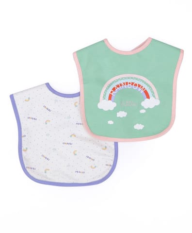 Mi Arcus  Organic Cotton Weaning Feeding Bib - Arcus (Pack of 2)