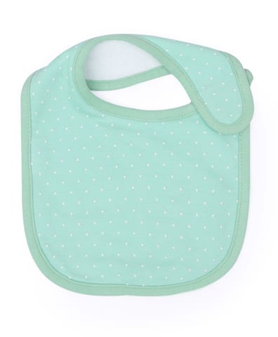 Mi Arcus Cotton Printed Feeding Bib Set for Kids Newborn Pack of 3  0-3 Months