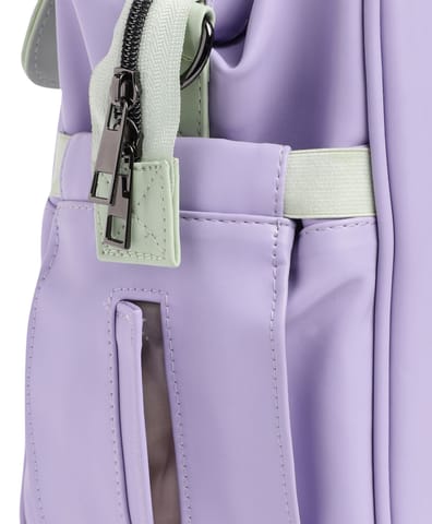 Mi Arcus Women's Diaper Bag (Purple & Green)