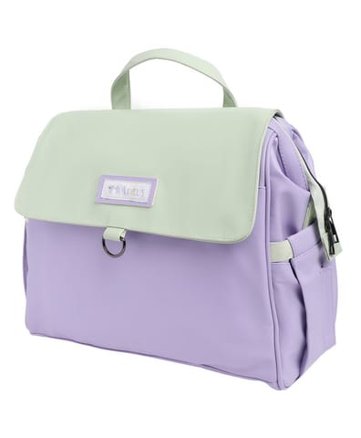 Mi Arcus Women's Diaper Bag (Purple & Green)