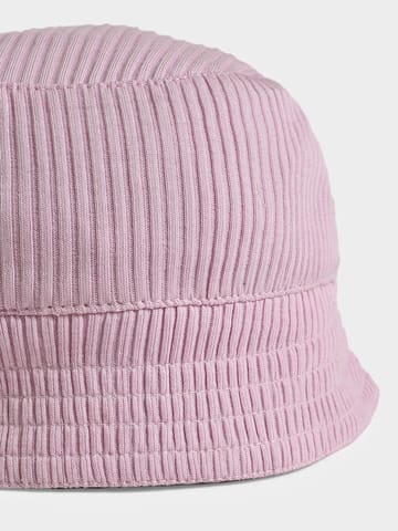 Mi Arcus Solid Pink Bucket Hat for Kids