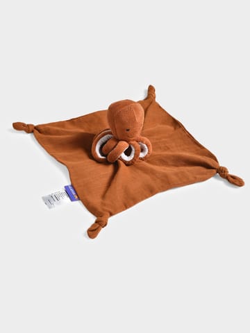 Mi Arcus Brown Octopus Security Blanket for Kids