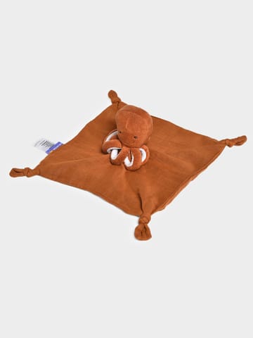 Mi Arcus Brown Octopus Security Blanket for Kids