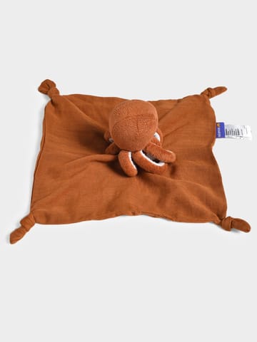 Mi Arcus Brown Octopus Security Blanket for Kids