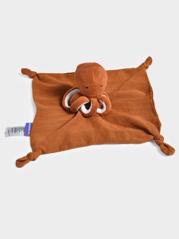 Mi Arcus Brown Octopus Security Blanket for Kids