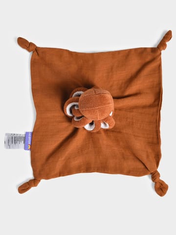 Mi Arcus Brown Octopus Security Blanket for Kids