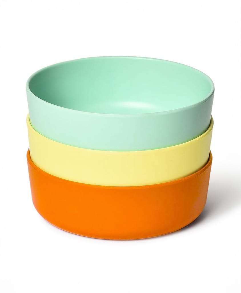 Mi Arcus Solid Bowl set for Kids Pack of 3