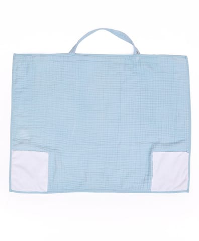 Mi Arcus Sky Blue Solid Nursing Nector Cover