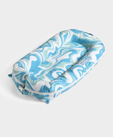 Mi Arcus Blue Printed Nest Pad for Kids