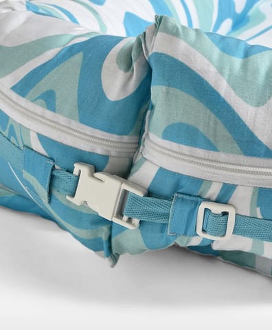 Mi Arcus Blue Printed Nest Pad for Kids